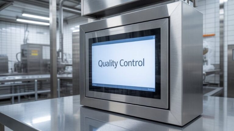 industrial stainless steel panel pc touch
