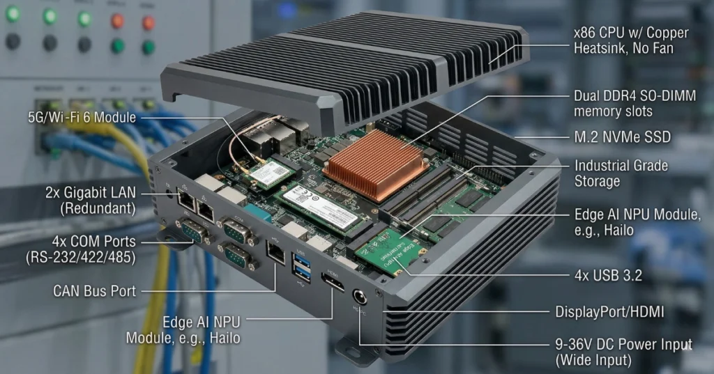 Embedded-Box PC-Kern-Funktionen