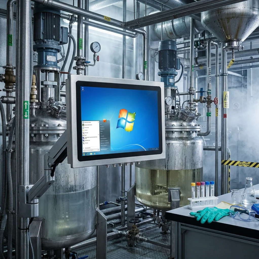 Rostfreier Stahl PANEL PC